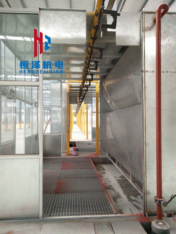 在线水帘喷漆房